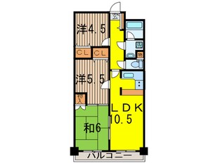 トレシア南大泉の物件間取画像